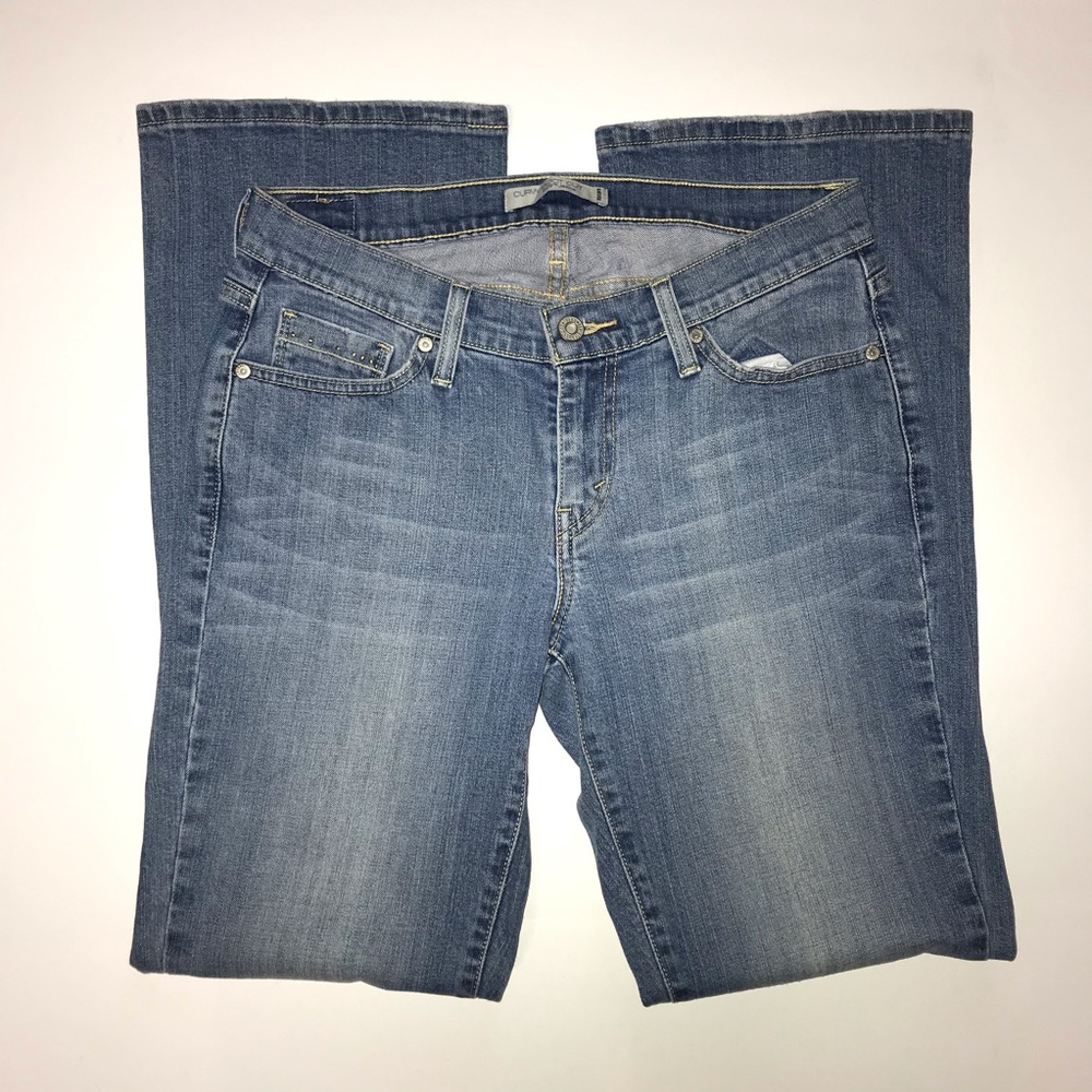 Levi’s 529 Women 10 Curvy Boot Cut lightwash Jeans